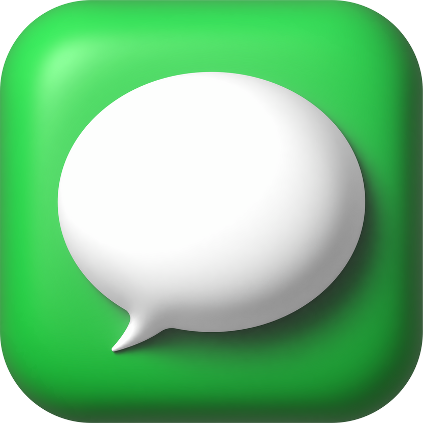 Message 3D application icon